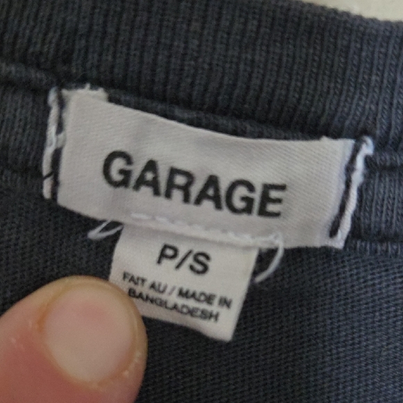 Garage Speedmasters Crop Top T Shirt Size S - Picture 2 of 3